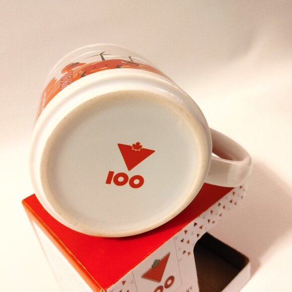 Canadian Tire 100th Anniversary Mug PRARIES Canada 14oz 🍁 - Picture 6 of 9